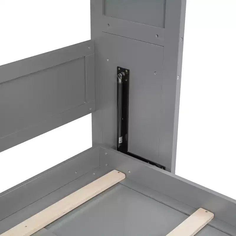 Letto a muro Whisen Murphy Bed con ripiani