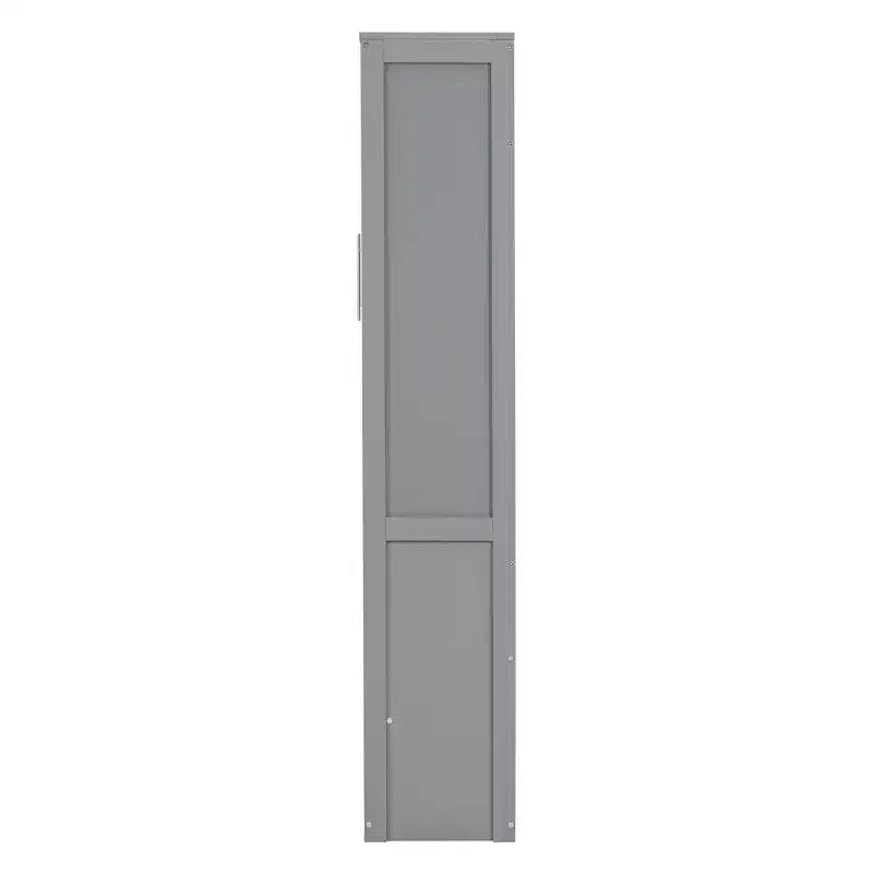Letto a muro Whisen Murphy Bed con ripiani