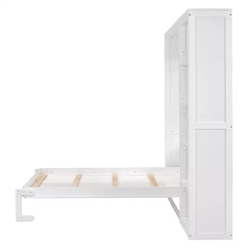 Letto a muro Whisen Murphy Bed con ripiani