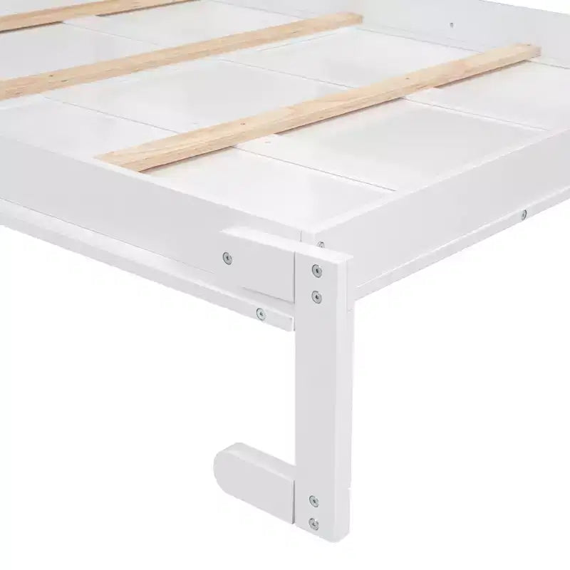 Letto a muro Whisen Murphy Bed con ripiani