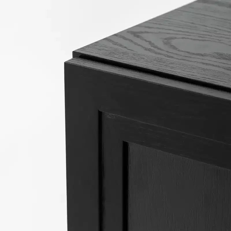 Solid Wood Stackable Cabinet&Sideboard with Adjustable Shelves
