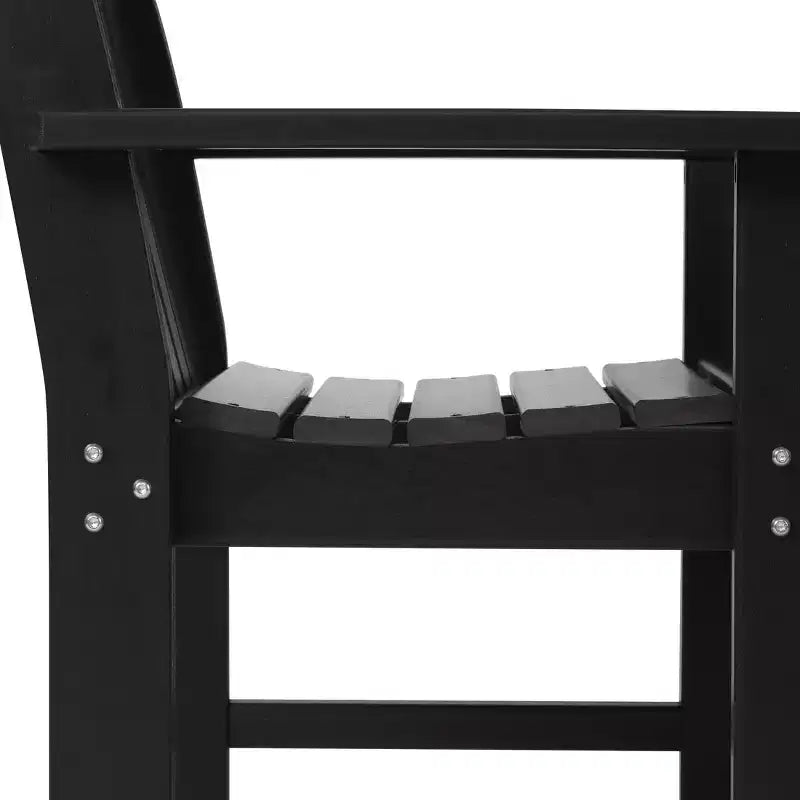 Set da pranzo da esterno WestinTrends Malibu a 7 pezzi in HDPE con tavolo e sedie
