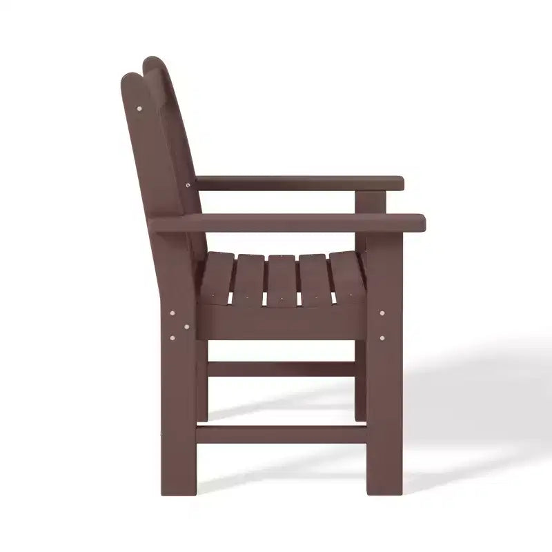 Set da pranzo da esterno WestinTrends Malibu a 7 pezzi in HDPE con tavolo e sedie