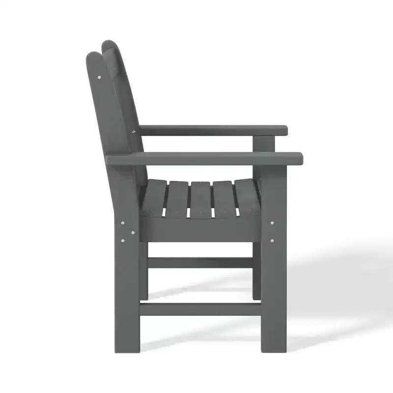 Set da pranzo da esterno WestinTrends Malibu a 7 pezzi in HDPE con tavolo e sedie