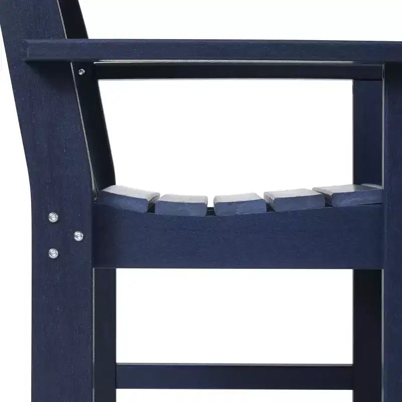 Set da pranzo da esterno WestinTrends Malibu a 7 pezzi in HDPE con tavolo e sedie