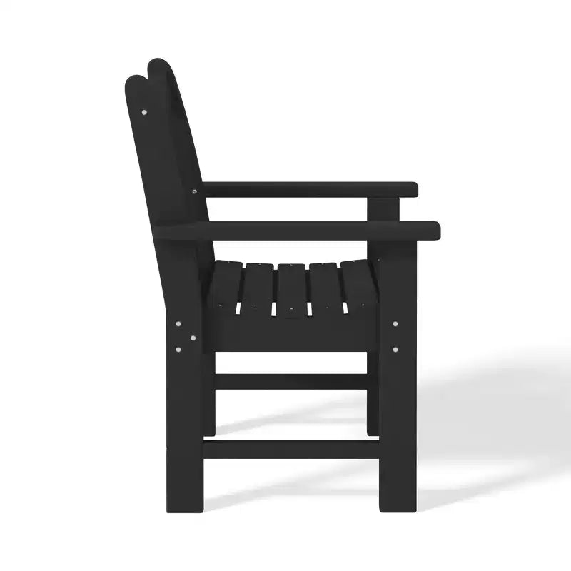 Set da pranzo da esterno WestinTrends Malibu a 7 pezzi in HDPE con tavolo e sedie