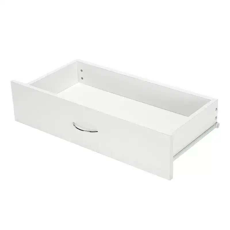 Cassettiera Karl Home a 4 cassetti in truciolato bianco larga 66 cm