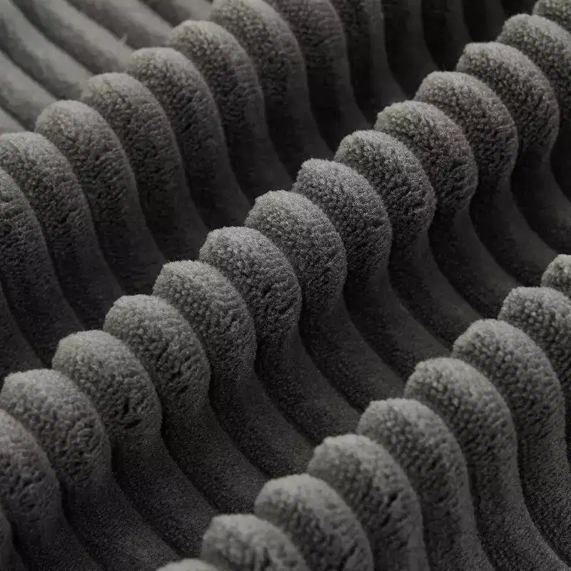 Divano a L oversize da 110 pollici, divano componibile Cloud con chaise longue e cuscini decorativi, divano senza struttura in schiuma di morbido velluto a coste per salotti, appartamenti, dormitori