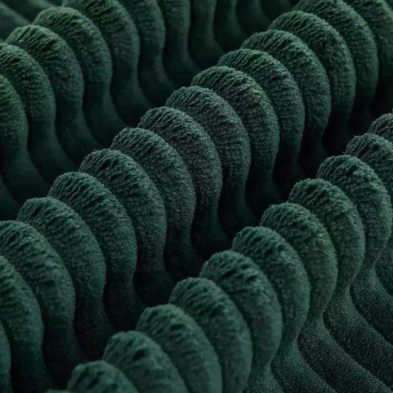 Divano a L oversize da 110 pollici, divano componibile Cloud con chaise longue e cuscini decorativi, divano senza struttura in schiuma di morbido velluto a coste per salotti, appartamenti, dormitori
