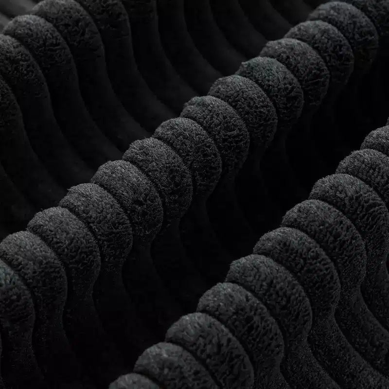 Divano a L oversize da 110 pollici, divano componibile Cloud con chaise longue e cuscini decorativi, divano senza struttura in schiuma di morbido velluto a coste per salotti, appartamenti, dormitori