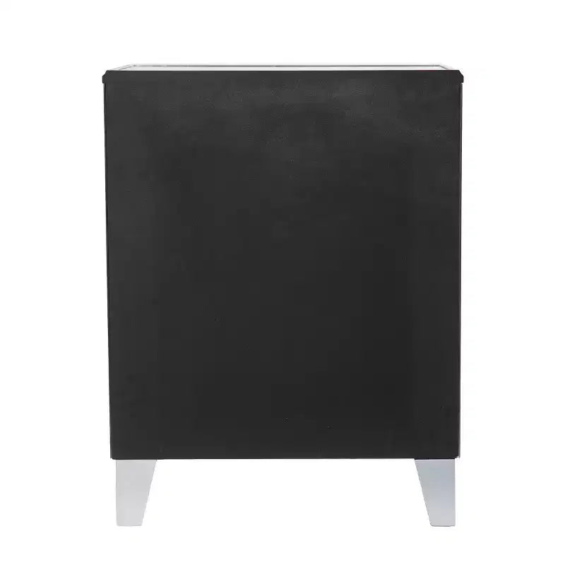 Tavolino con cassetti Cresheim Mirrored - Argento - SEI
