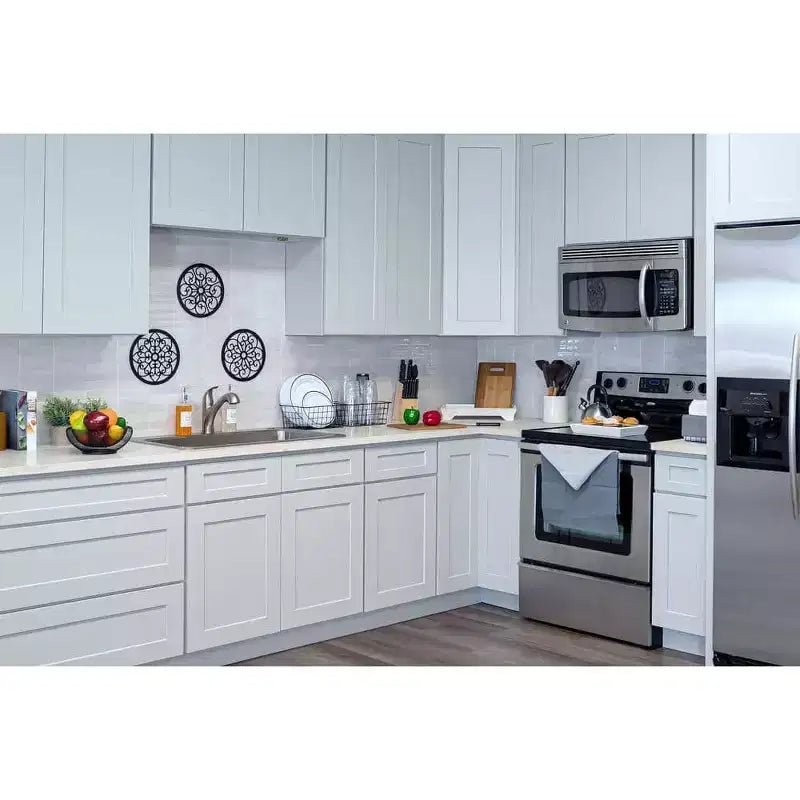 CASAINC Mobile Base Cucina con Cassetto, 18 poll. L x 34.5 poll. H x 24 poll. P, Telaio in Compensato, Chiusura Ammortizzata - Sovrapposizione Completa RTA