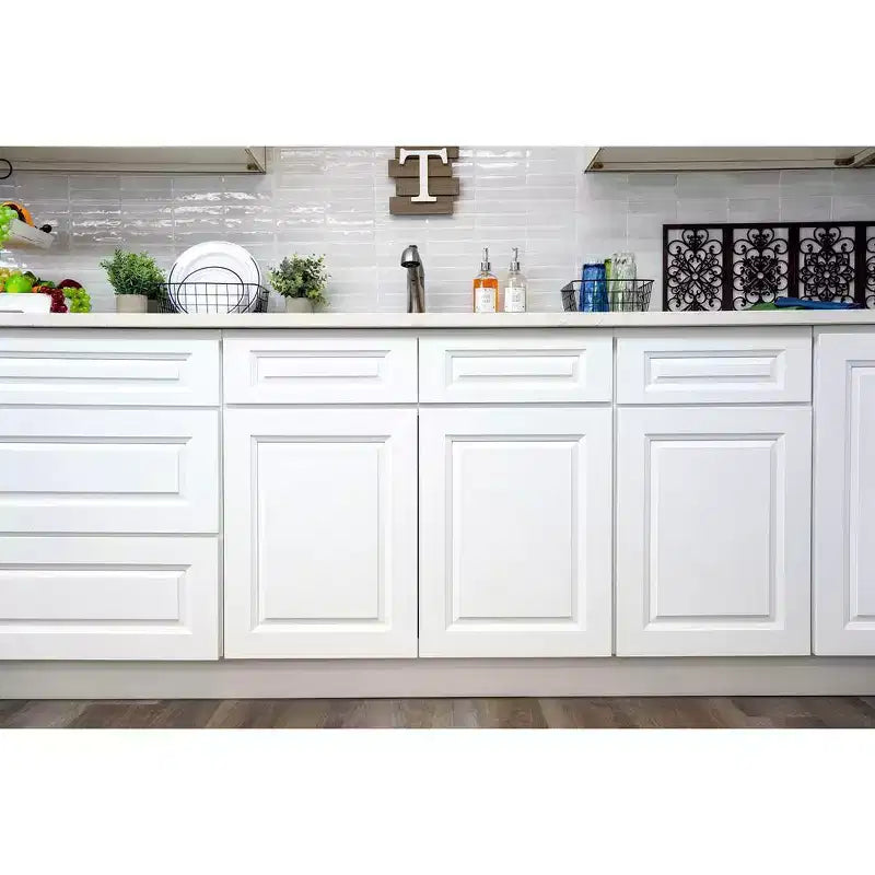 CASAINC Mobile Base Cucina con Cassetto, 18 poll. L x 34.5 poll. H x 24 poll. P, Telaio in Compensato, Chiusura Ammortizzata - Sovrapposizione Completa RTA