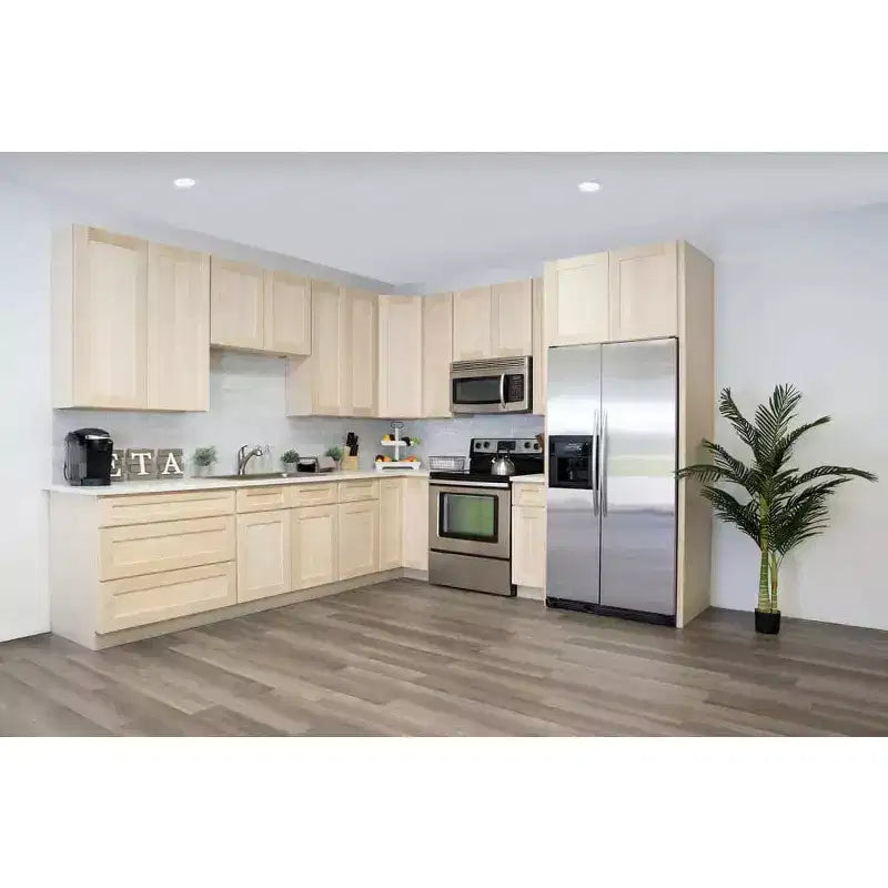CASAINC Mobile Base Cucina con Cassetto, 18 poll. L x 34.5 poll. H x 24 poll. P, Telaio in Compensato, Chiusura Ammortizzata - Sovrapposizione Completa RTA