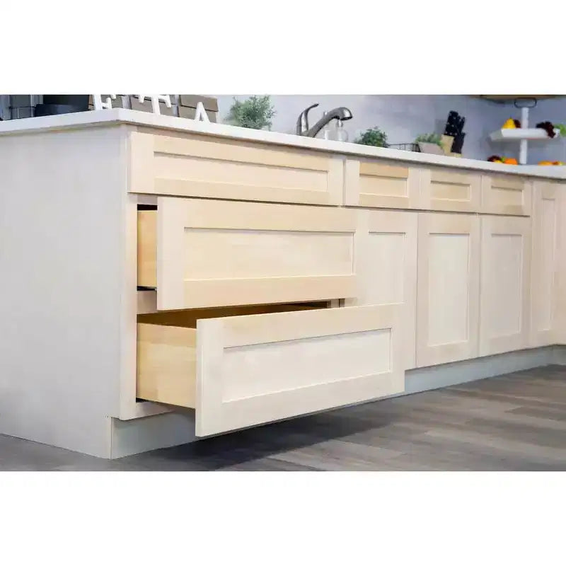 CASAINC Mobile Base Cucina con Cassetto, 18 poll. L x 34.5 poll. H x 24 poll. P, Telaio in Compensato, Chiusura Ammortizzata - Sovrapposizione Completa RTA