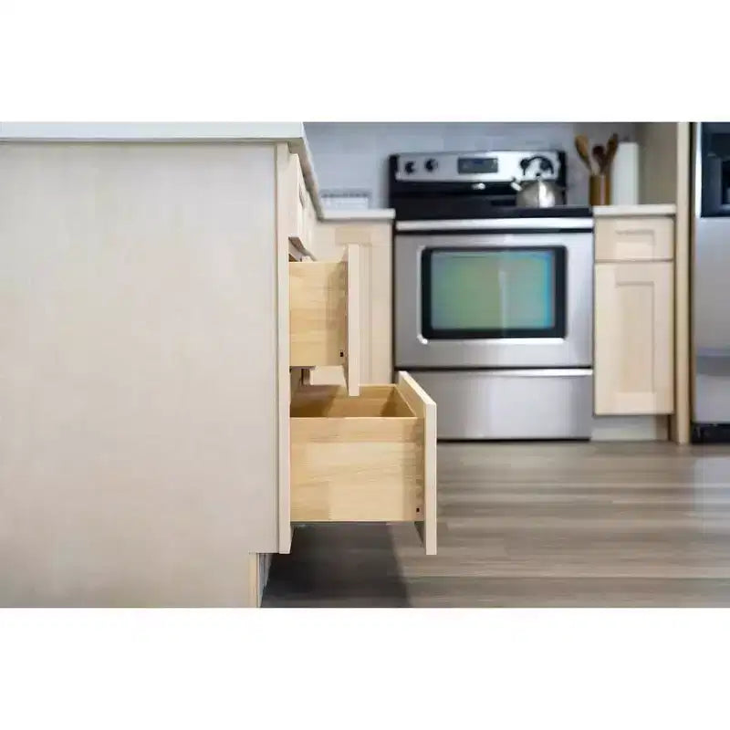 CASAINC Mobile Base Cucina con Cassetto, 18 poll. L x 34.5 poll. H x 24 poll. P, Telaio in Compensato, Chiusura Ammortizzata - Sovrapposizione Completa RTA