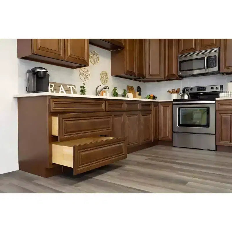CASAINC Mobile Base Cucina con Cassetto, 18 poll. L x 34.5 poll. H x 24 poll. P, Telaio in Compensato, Chiusura Ammortizzata - Sovrapposizione Completa RTA