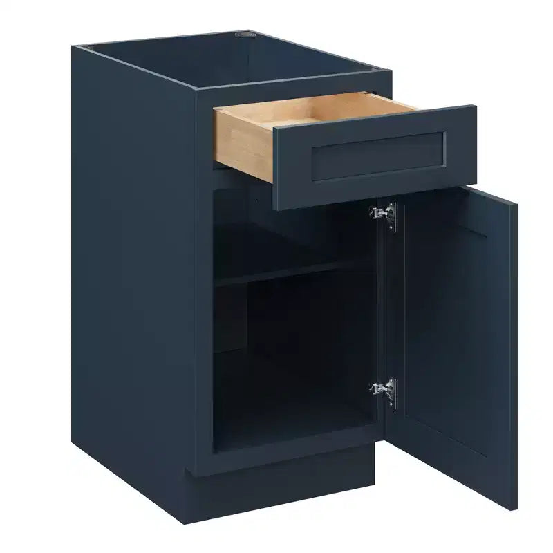 CASAINC Mobile Base Cucina con Cassetto, 18 poll. L x 34.5 poll. H x 24 poll. P, Telaio in Compensato, Chiusura Ammortizzata - Sovrapposizione Completa RTA
