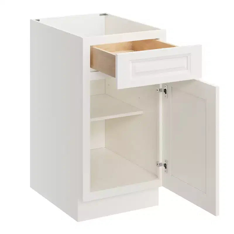 CASAINC Mobile Base Cucina con Cassetto, 18 poll. L x 34.5 poll. H x 24 poll. P, Telaio in Compensato, Chiusura Ammortizzata - Sovrapposizione Completa RTA