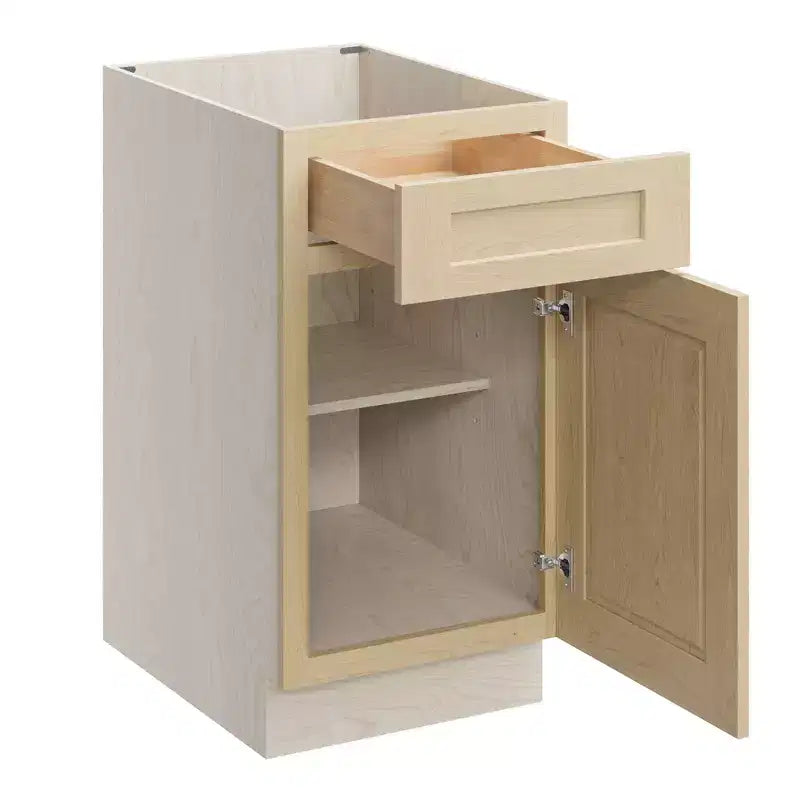 CASAINC Mobile Base Cucina con Cassetto, 18 poll. L x 34.5 poll. H x 24 poll. P, Telaio in Compensato, Chiusura Ammortizzata - Sovrapposizione Completa RTA