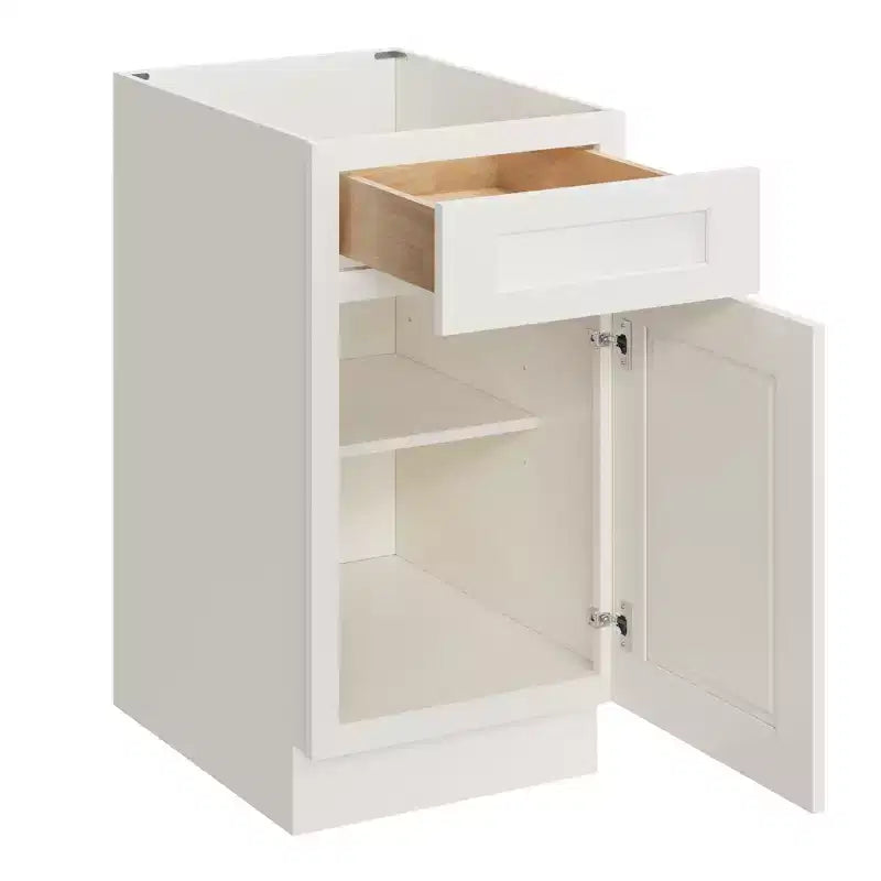 CASAINC Mobile Base Cucina con Cassetto, 18 poll. L x 34.5 poll. H x 24 poll. P, Telaio in Compensato, Chiusura Ammortizzata - Sovrapposizione Completa RTA