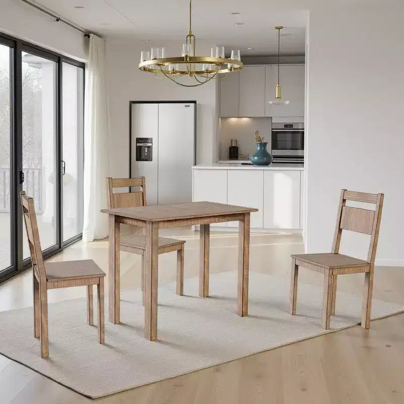 Tavolo da pranzo Royal Hampton altezza bar | piano rettangolare da 48" | Legno di mogano