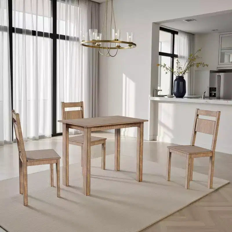 Tavolo da pranzo Royal Hampton altezza bar | piano rettangolare da 48" | Legno di mogano