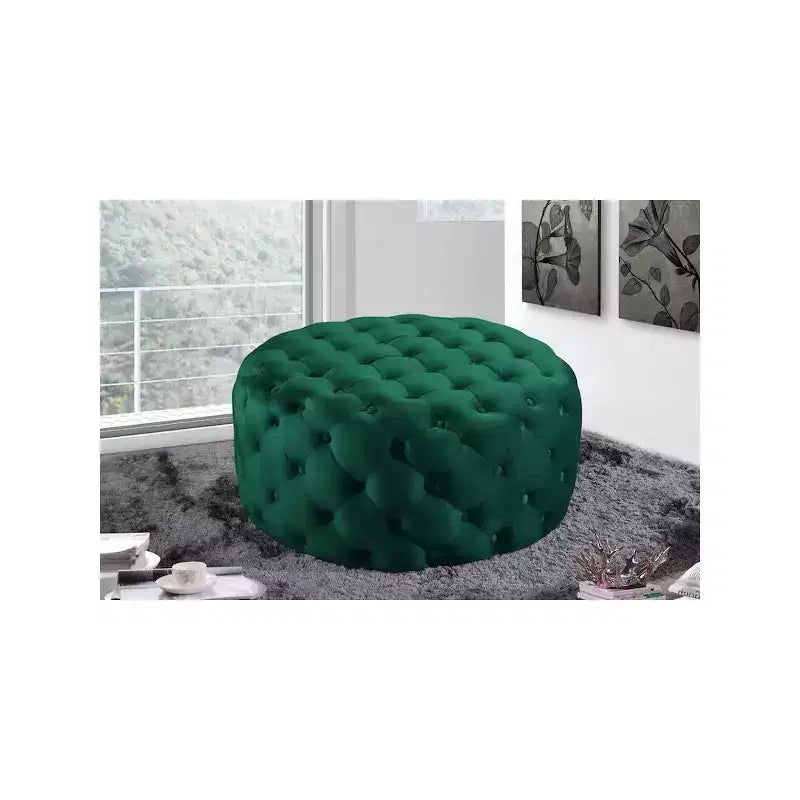 Panca/Ottomana in velluto Addison di Meridian Furniture