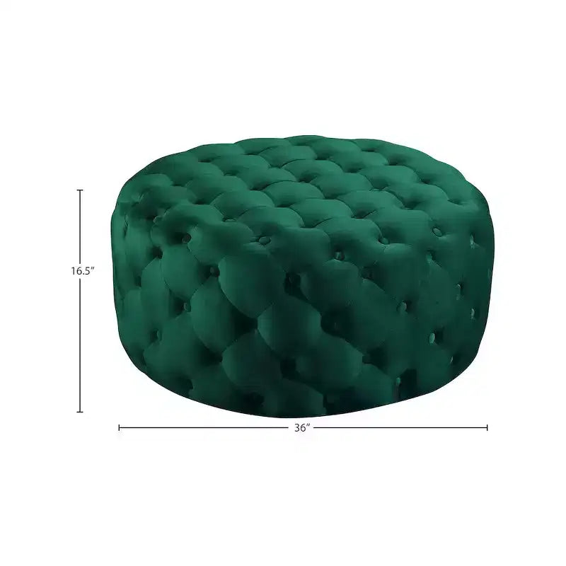 Panca/Ottomana in velluto Addison di Meridian Furniture