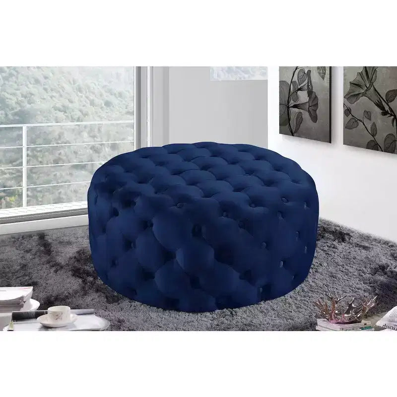 Panca/Ottomana in velluto Addison di Meridian Furniture