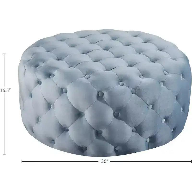 Panca/Ottomana in velluto Addison di Meridian Furniture