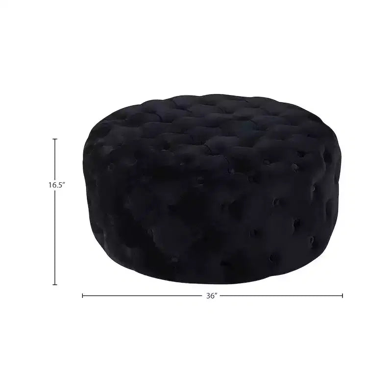 Panca/Ottomana in velluto Addison di Meridian Furniture