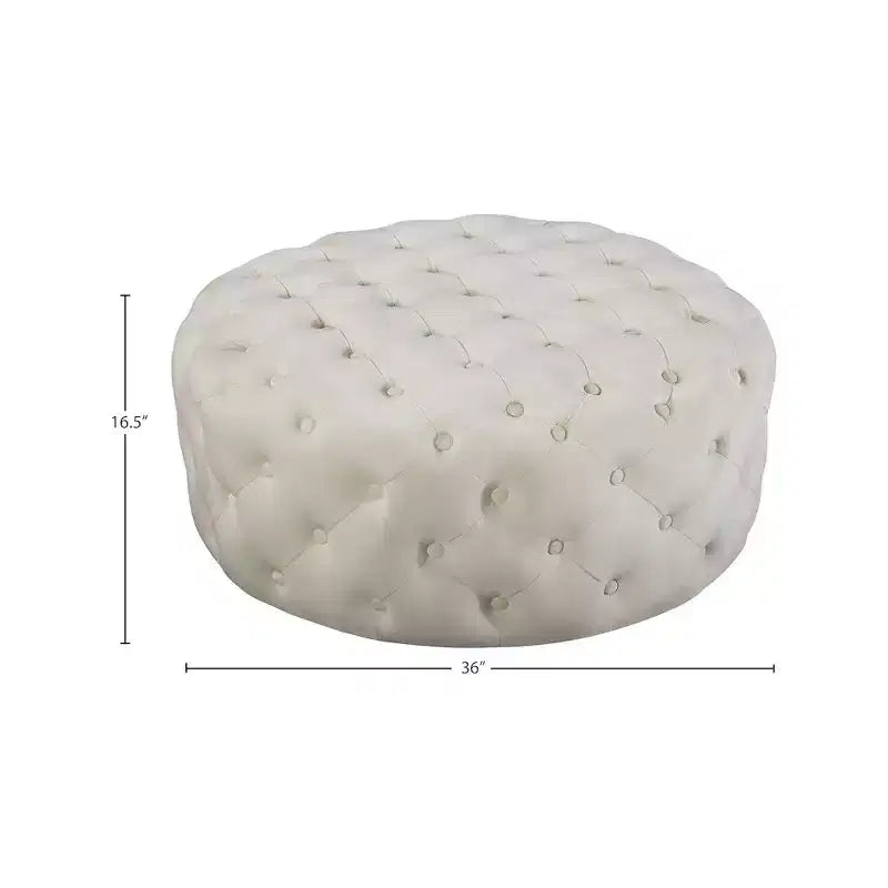 Panca/Ottomana in velluto Addison di Meridian Furniture