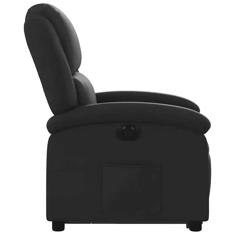 Poltrona reclinabile manuale VidaXL con schienale/poggiapiedi regolabile, divano reclinabile in similpelle grigia per il massimo comfort