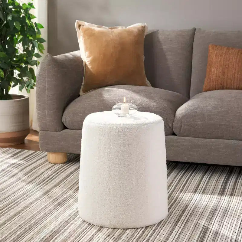 Liesel Pouf Ottomano Svasato Stretto - OTT7504 - Avorio - Safavieh
