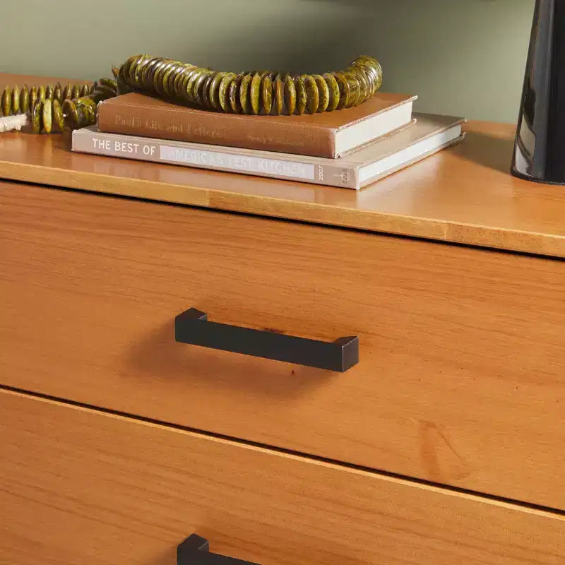 Cassettiera Walker Edison in Legno Massello a 6 Cassetti, Moderna e Facile da Montare, per Camera da Letto