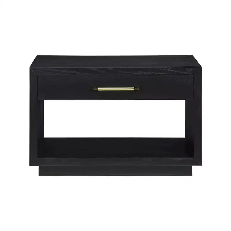Meridian Furniture, Comodino impiallacciato in legno Avery