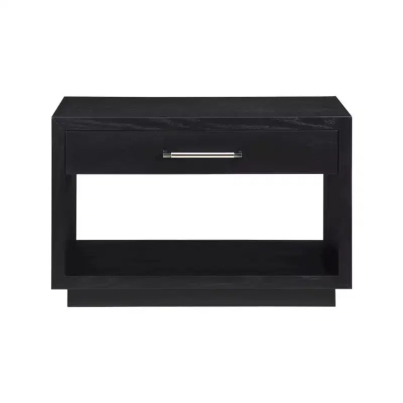 Meridian Furniture, Comodino impiallacciato in legno Avery