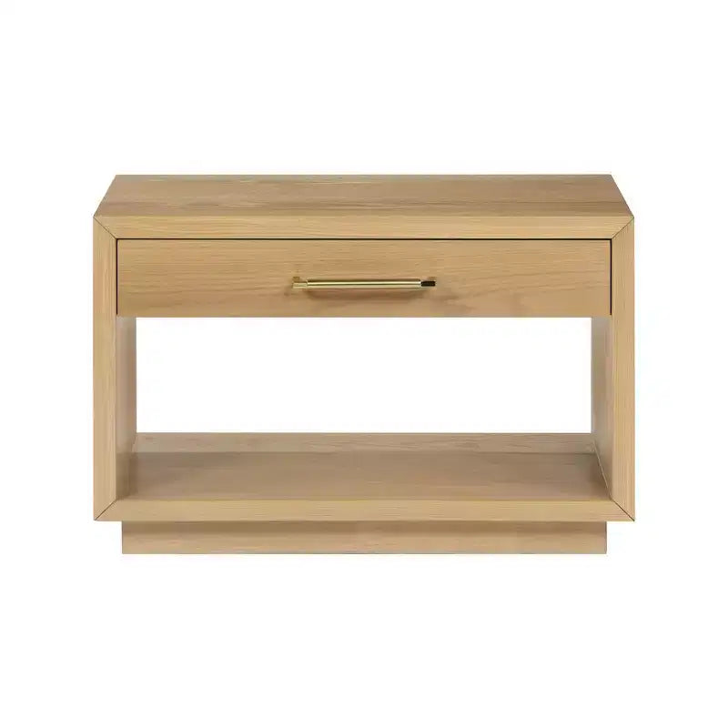 Meridian Furniture, Comodino impiallacciato in legno Avery
