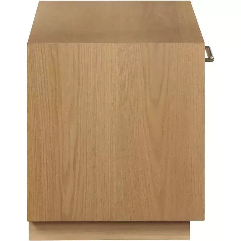 Meridian Furniture, Comodino impiallacciato in legno Avery