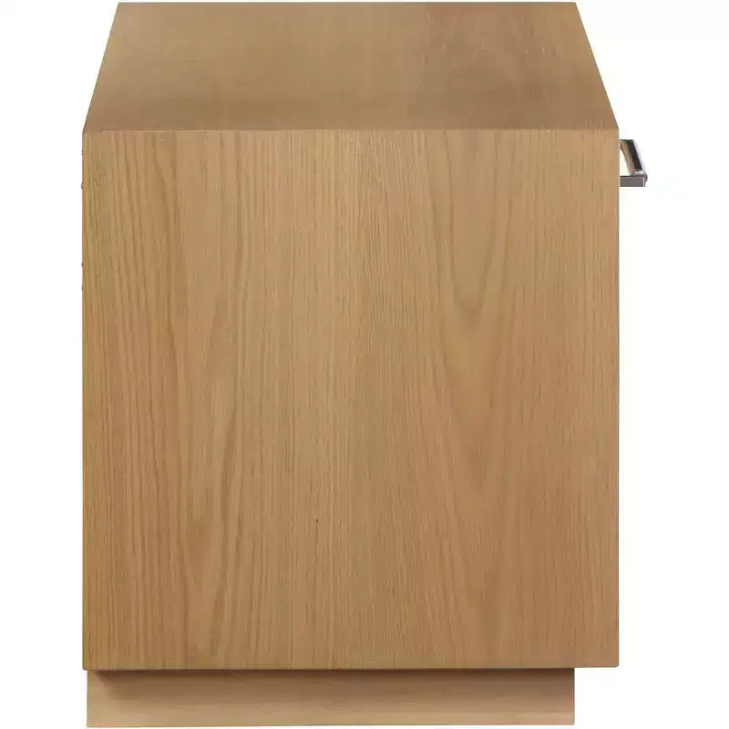 Meridian Furniture, Comodino impiallacciato in legno Avery