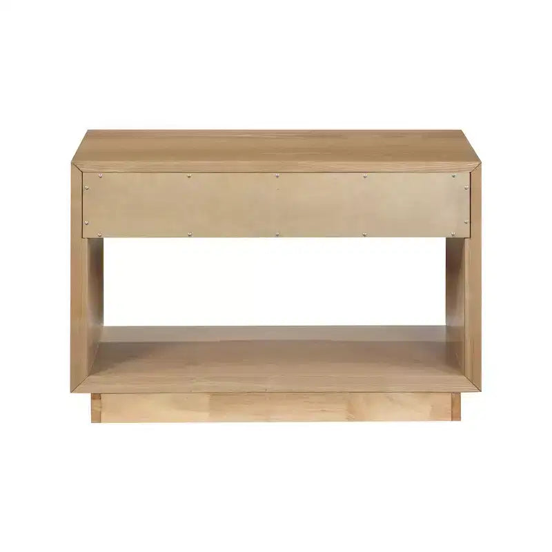Meridian Furniture, Comodino impiallacciato in legno Avery