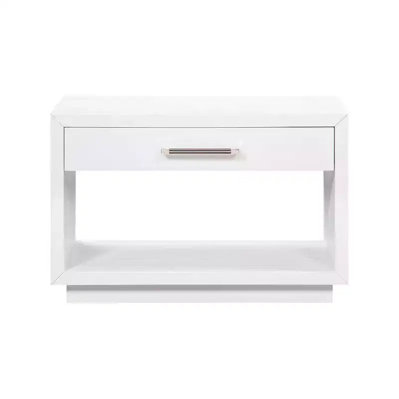 Meridian Furniture, Comodino impiallacciato in legno Avery