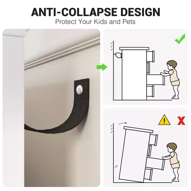 Cassettiera a 6 cassetti, cassettiera moderna in legno con maniglie dorate e spazio contenitivo, comò per camera da letto, corridoio, soggiorno e ingresso