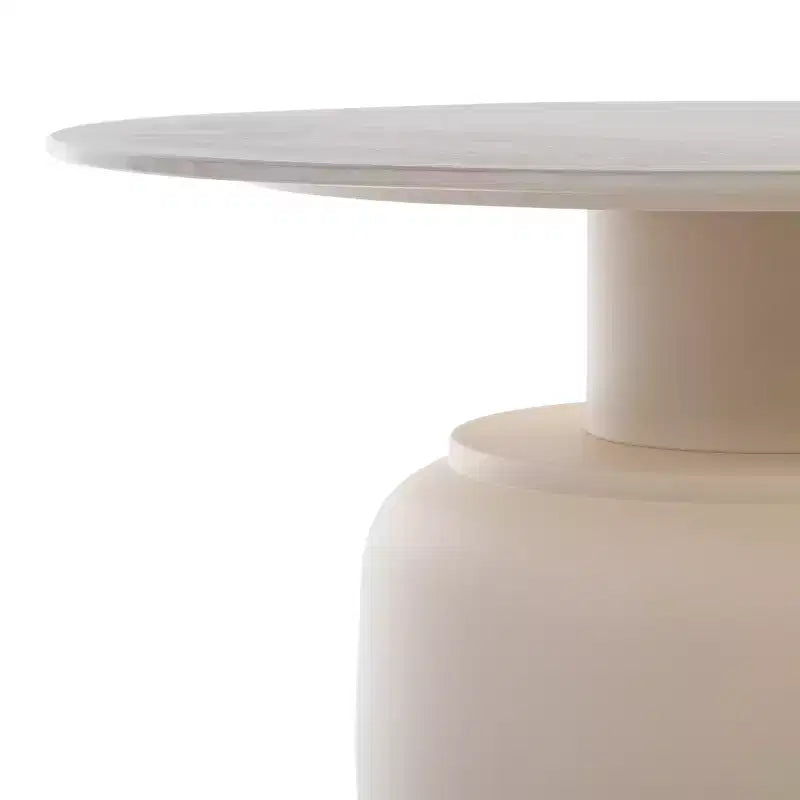 Tavolino in ceramica alta Kielh - ACC2902A - Ceramica beige/beige - Safavieh