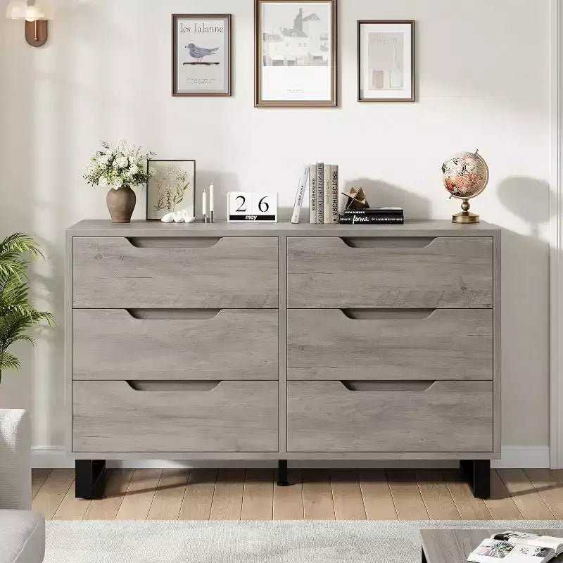 Acekool Cassettiera a 6 cassetti - Contenitore versatile per ogni stanza