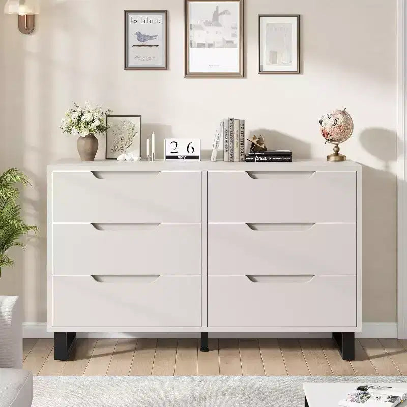 Acekool Cassettiera a 6 cassetti - Contenitore versatile per ogni stanza