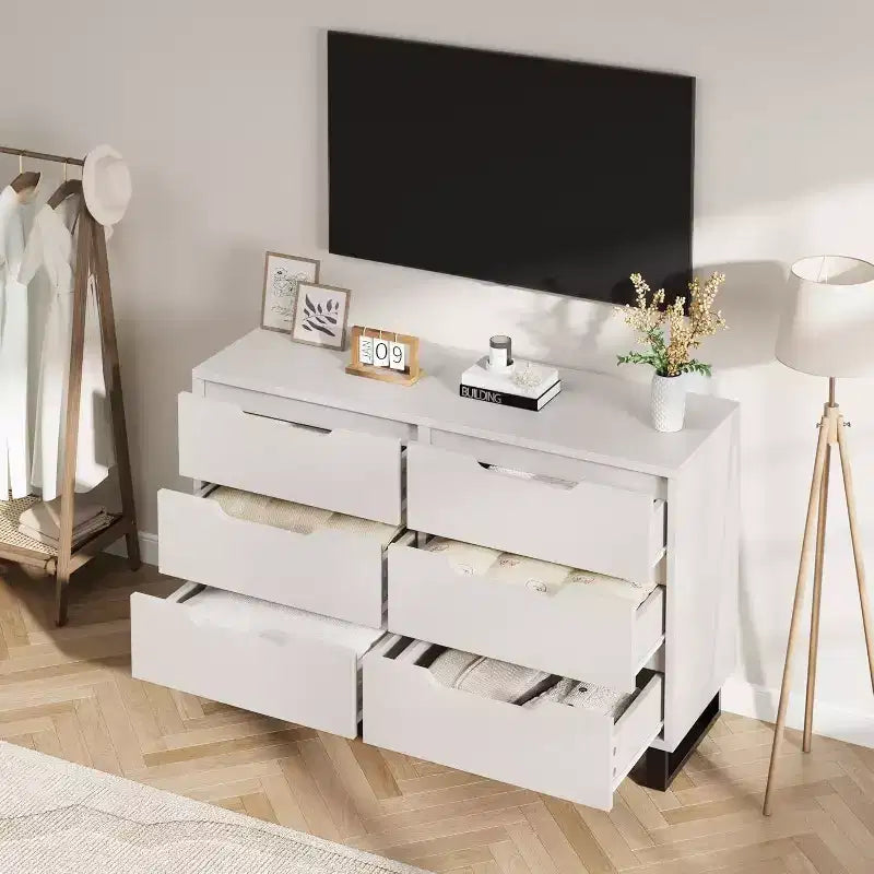 Acekool Cassettiera a 6 cassetti - Contenitore versatile per ogni stanza