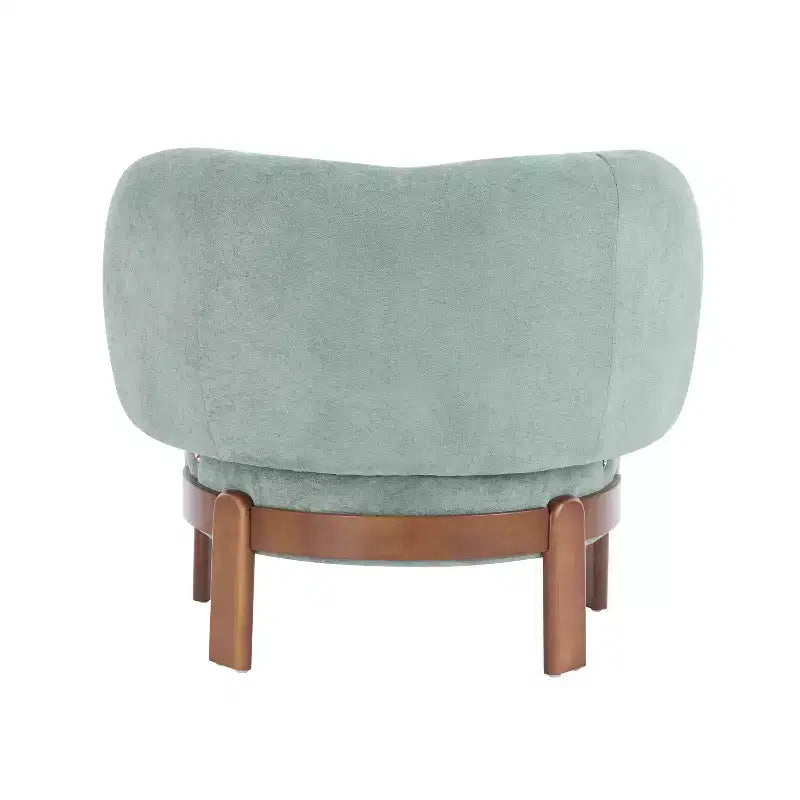 Christopher Knight Home Zoe Mid-Century Modern Upholstered Wingback Armless Chair