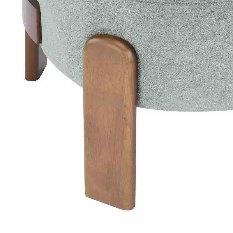 Christopher Knight Home Zoe Mid-Century Modern Upholstered Wingback Armless Chair